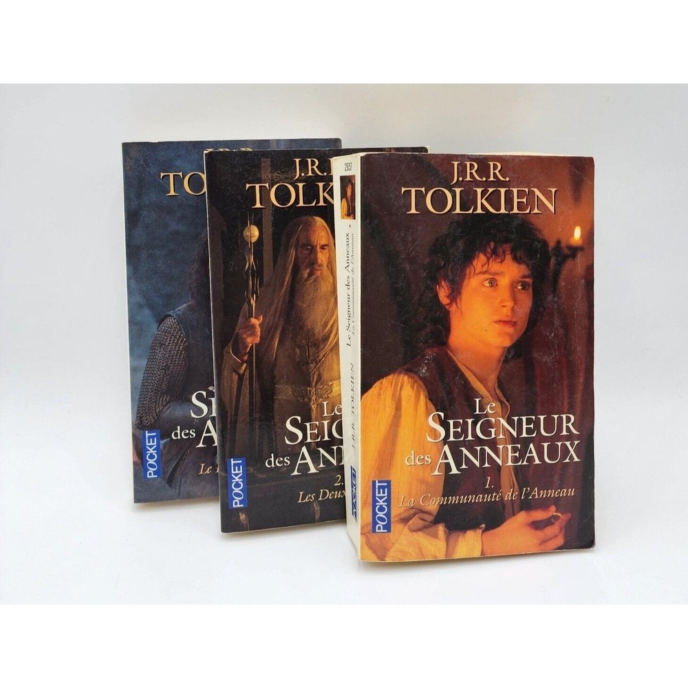 LLe Seigneur des Anneaux – J.R.R. Tolkien – French Pocket Books Lot